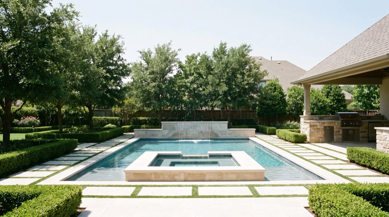 Award-winning residential landscape by Texas Best