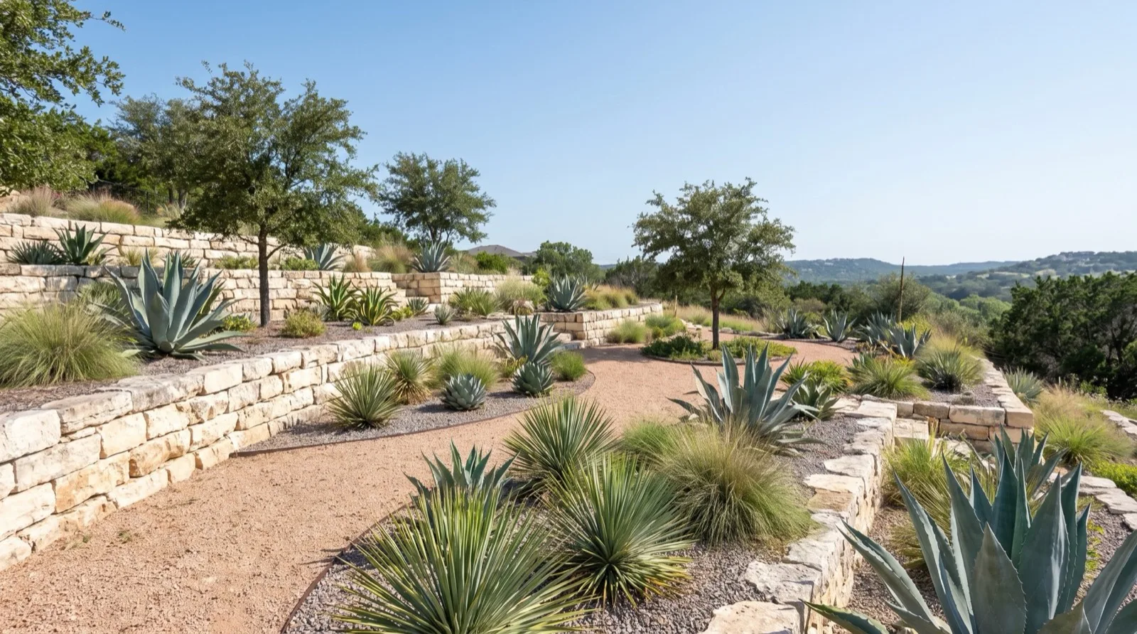 Award-winning residential landscape by Texas Best